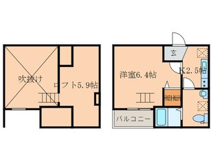 ヒラソル守山の物件間取画像